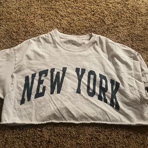 Brandy Melville John Galt crop tee